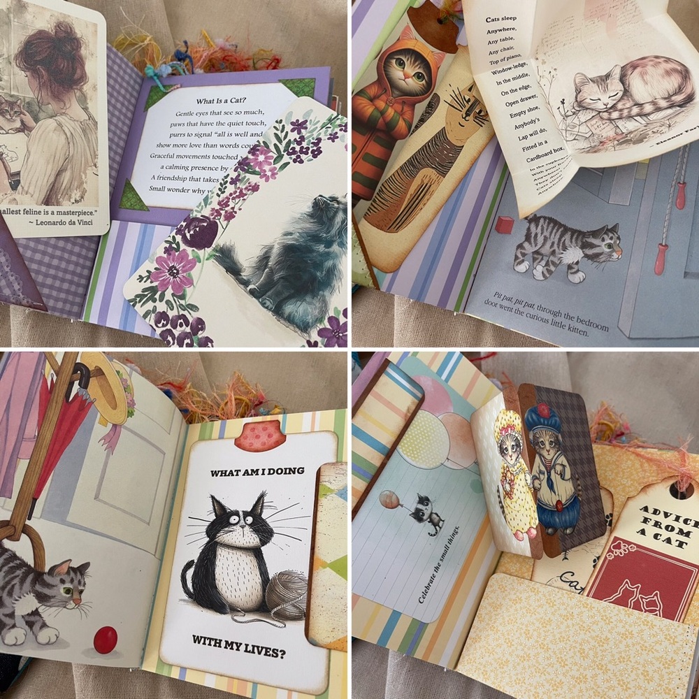 Junk Journal The Curious Little Kitten Around the House Little Golden Book - Picture 6 of 16
